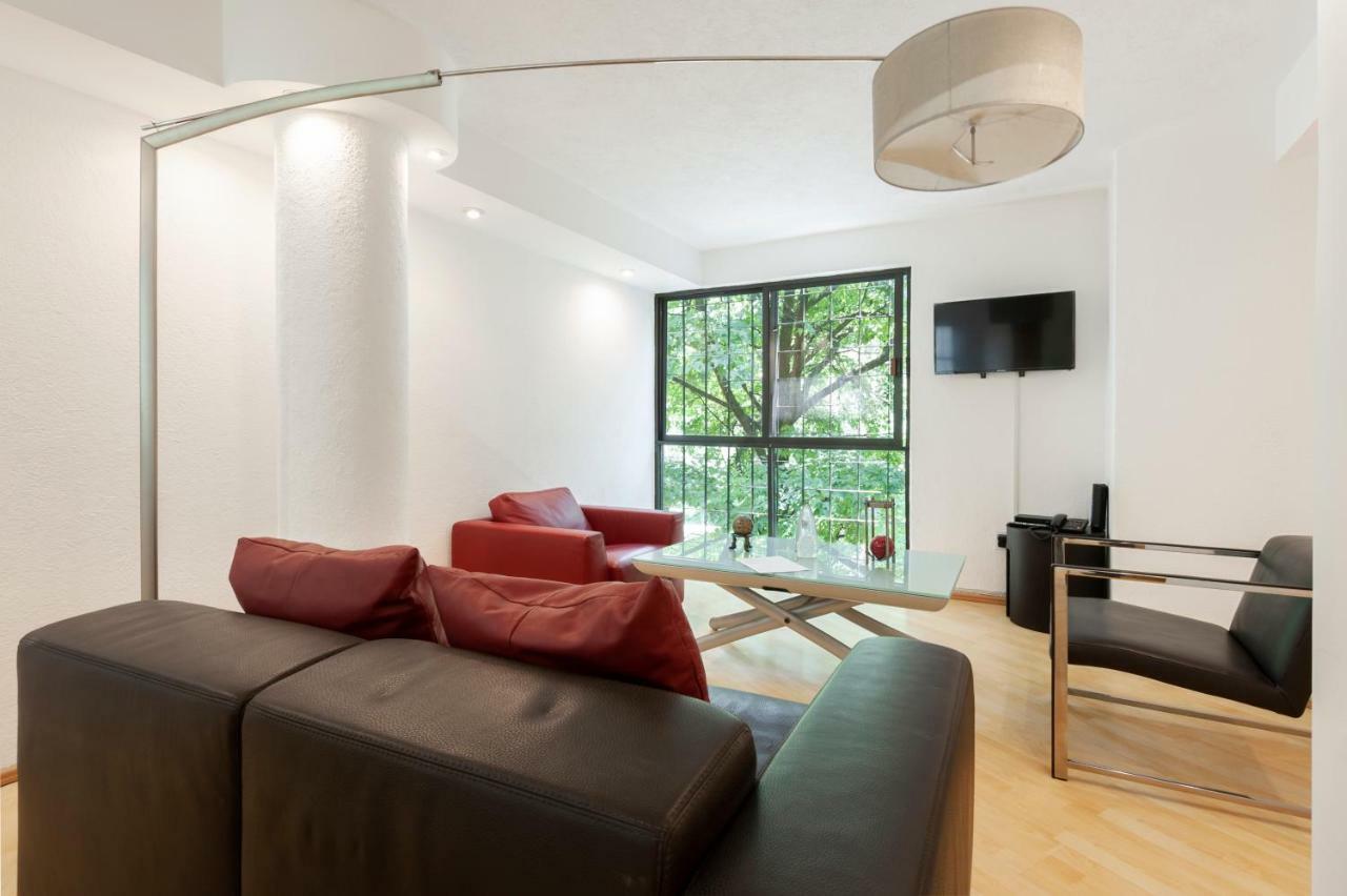 Lovely Apartment Ahuehuetes Mexico City Exteriör bild